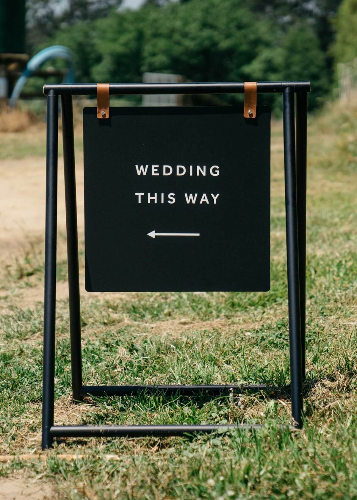 Wedding Day Ceremony Accessories - Signage
