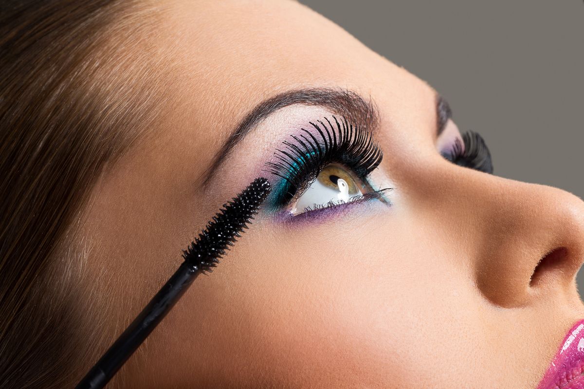Order of Face Makeup Mascara & Eyeliner