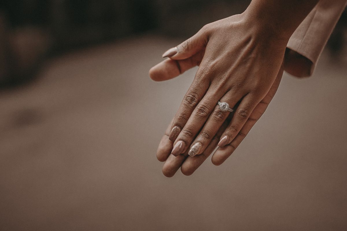 Bridal Nail Art - Mix of Everything